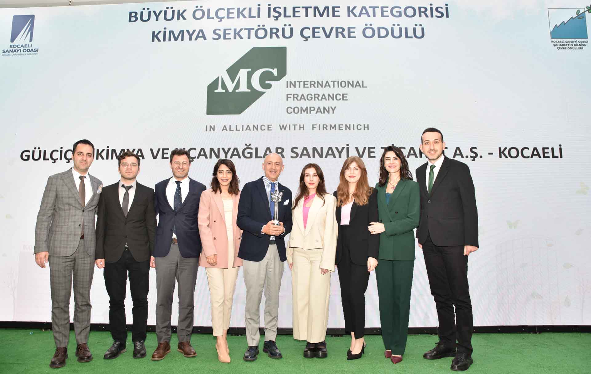 شركة MG International تفوز بجائزتها الثانية في تركيا لمشاريعها الصديقة للبيئة